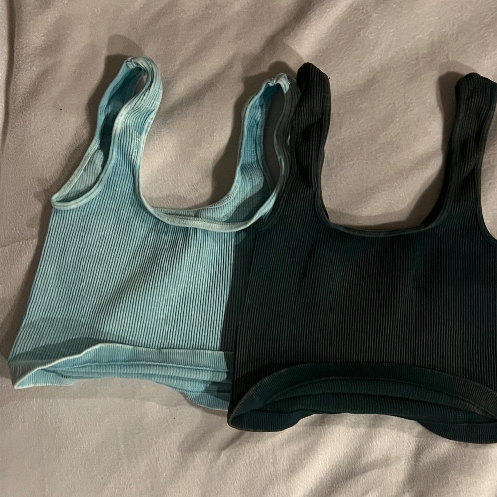 NEW COLOR 🌺free people happiness run square neck crop